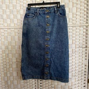 LEE Vintage Modern high waist midi skirt